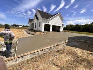 Concrete Contracting materials and craftsmanship in Williamsburg
